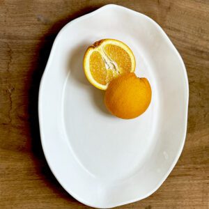 Stoneware Oval Platter | 12"